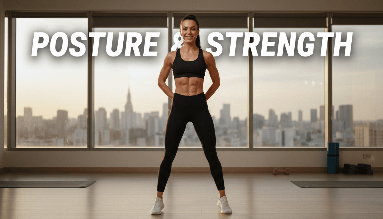 Female client posture and tone transformation