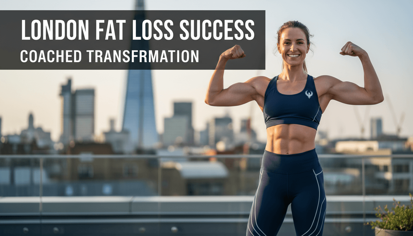 Female client fat loss transformation