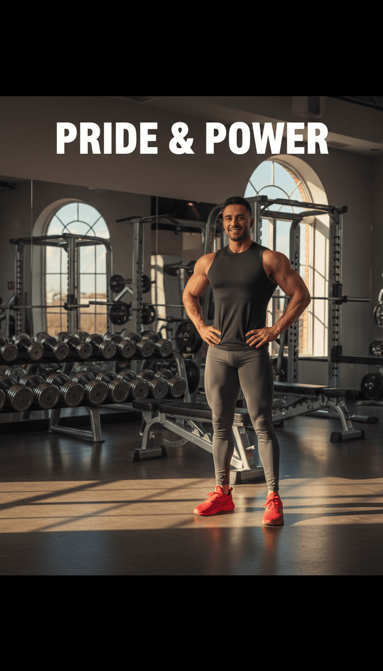 Person training in modern London gym with professional equipment